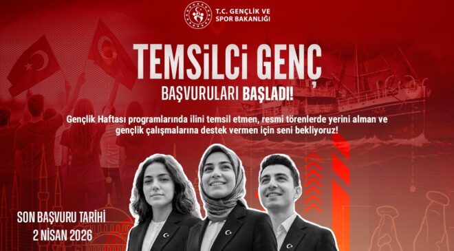 19 Mayıs’ta Temsilci Genç Programı