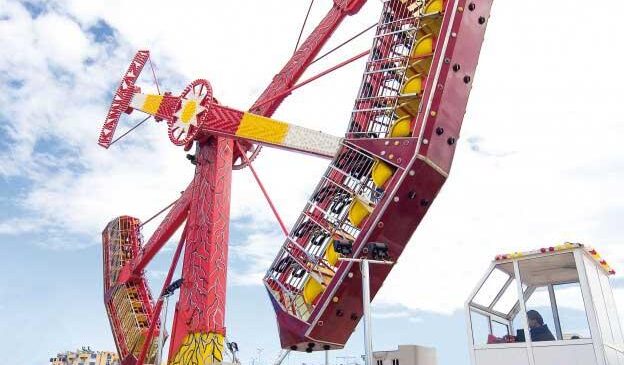 Lunaparkta ‘kamikaze’ kazası; 1 yaralı