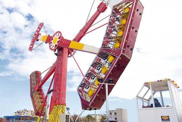 Lunaparkta ‘kamikaze’ kazası; 1 yaralı