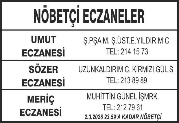 Geçerli görselin alternatif metni yok. Dosya adı: ECZ.jpg