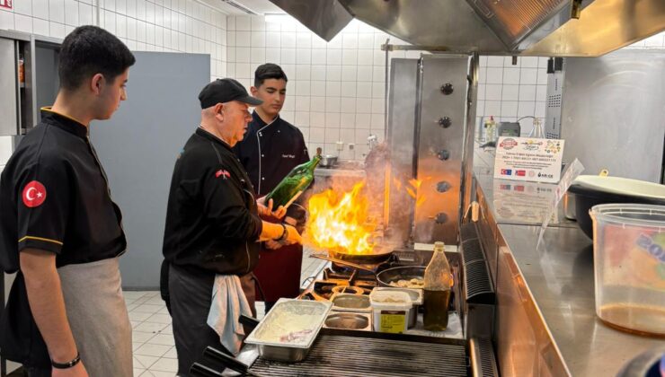 Edirne MEM öğrencilerinden Münih’te staj
