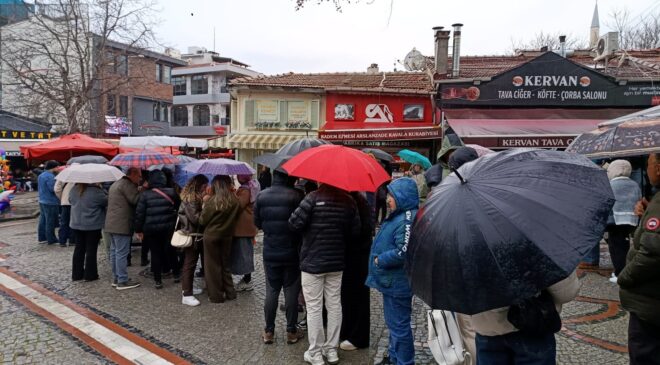 Ciğerci bayram yaptı!