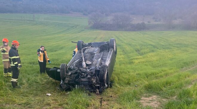 Otomobil takla attı, sürücü öldü