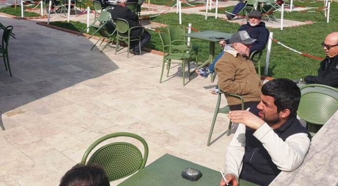 Parklarda 1 Mart güneşi