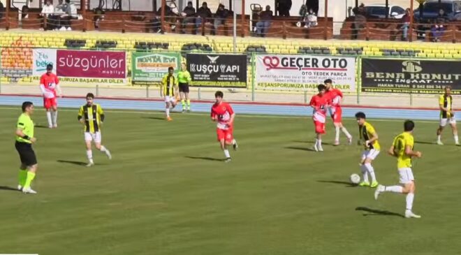 Keşan, Kırcasalih’e gol bombardımanı: 13-0