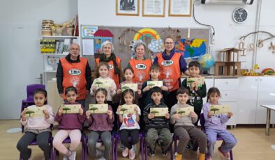 Plevne’nin en minikleri TEMA gönüllüsü