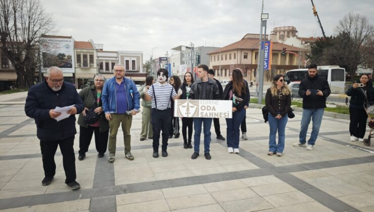 Savaşa ‘sanatla’ mesaj!