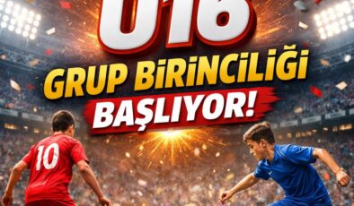 U16 grup birinciliği başlıyor