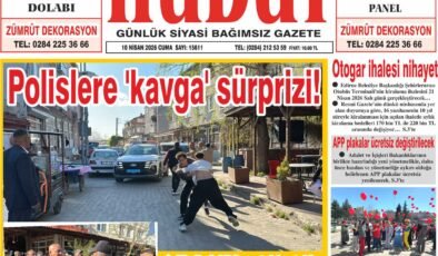 10 Nisan 2026 Cuma Hudut Gazetesi
