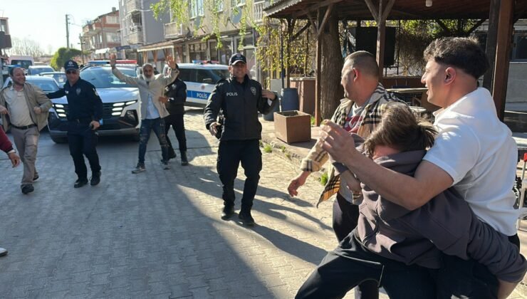 Polislere ‘kavga’ sürprizi!