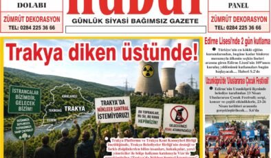 22 Nisan 2026 Çarşamba Hudut Gazetesi