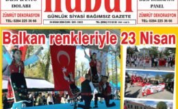 24 Nisan 2026 Cuma Hudut Gazetesi