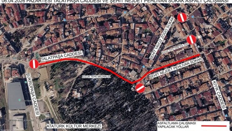 Asfaltlama Pazartesi başlıyor!