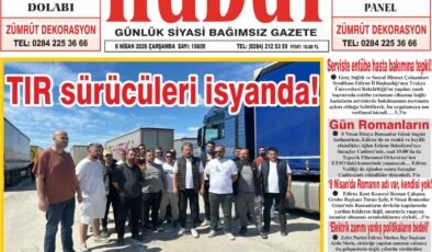 8 Nisan 2026 Çarşamba Hudut Gazetesi