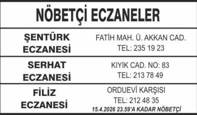 Nöbetçi Eczaneler