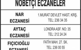 Nöbetçi Eczaneler