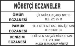 Nöbetçi Eczaneler