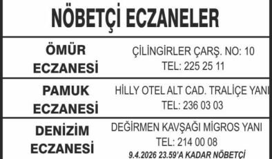 Nöbetçi Eczaneler