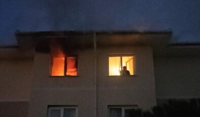 TOKİ’de korkutan yangın!