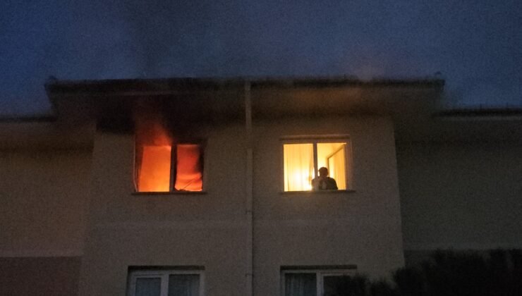 TOKİ’de korkutan yangın!