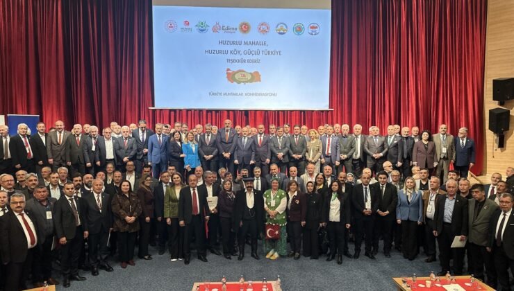 Muhtarlardan ‘Edirne’ zirvesi!