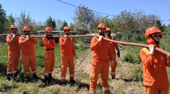 EDAK orman yangınları eğitimini tamamladı