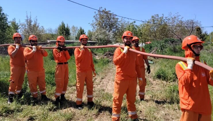 EDAK orman yangınları eğitimini tamamladı