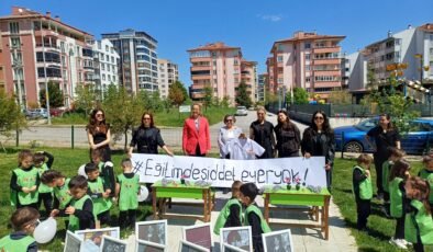 Minik kalplerden anlamlı etkinlik