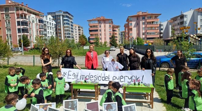 Minik kalplerden anlamlı etkinlik