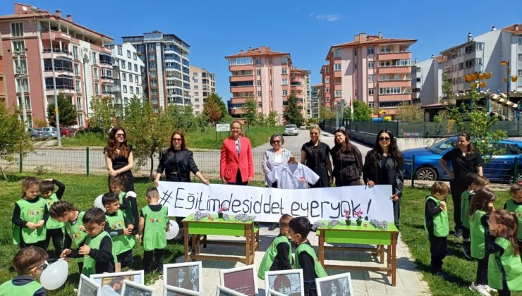 Minik kalplerden anlamlı etkinlik