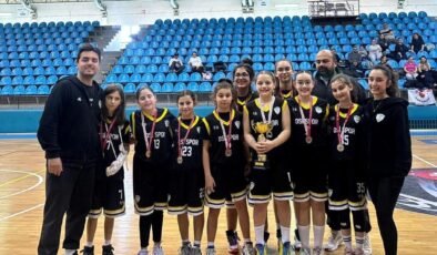 U-12 Kızlar Basketbol’da DSİ (A) birinci
