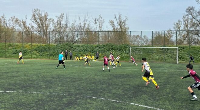Futbolun okullu küçükleri Saraçhane’de