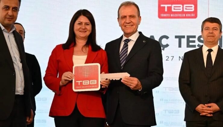 TBB’den Edirne Belediyesi’ne hibe araç