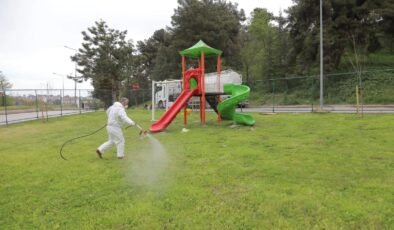 İlaçlama mesaisi devam