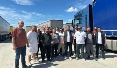 TIR sürücüleri isyanda!