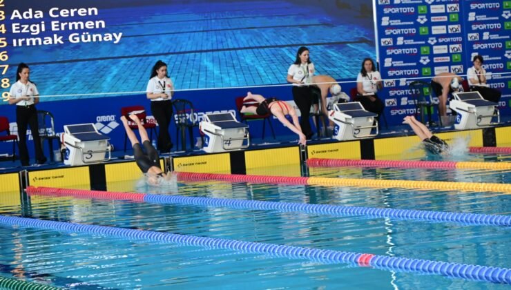 Olimpik Havuz’da yüzücü ordusu!