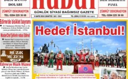 16 Mayıs 2026 Cumartesi Hudut Gazetesi