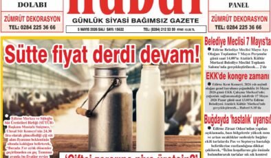 5 Mayıs 2026 Salı Hudut Gazetesi