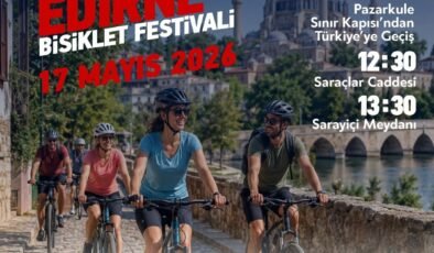 Edirne’de bisiklet bayramı