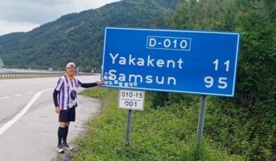 Atatürk’ün izindeki maratoncu