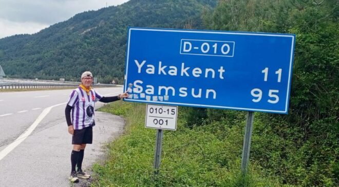 Atatürk’ün izindeki maratoncu