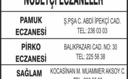 Nöbetçi Eczaneler