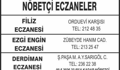 Nöbetçi Eczaneler