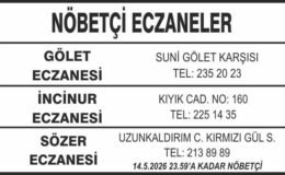 Nöbetçi Eczaneler