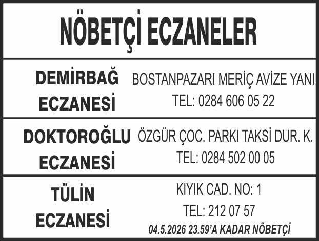 Geçerli görselin alternatif metni yok. Dosya adı: ECZ.jpg