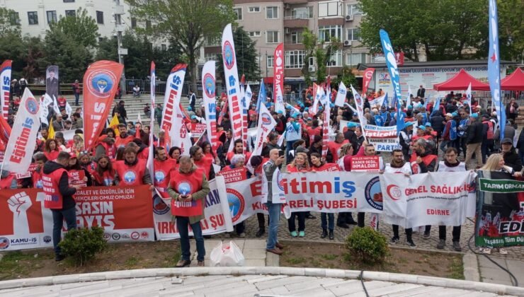 Lüleburgaz’da 1 Mayıs coşkusu