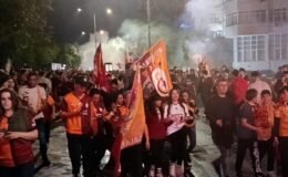 Edirne’de sarı-kırmızı gece!