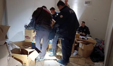 ‘Kadına Şiddet’ ihbarından 3 milyonluk kaçak ürün çıktı!