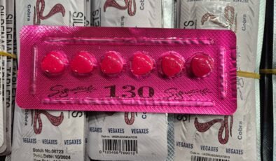 Komşu kapıda 33 bin cinsel güç ilacı