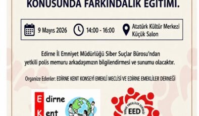 Emeklilere dolandırmalara karşı eğitim